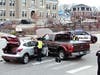 Concord police and fire and rescue teams were sent to a two-vehicle crash at North Main and Pitman streets on March 6.