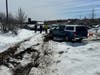 Concord police, fire and rescue teams, and New Hampshire State Police were sent to a truck crash on Interstate 93 and Stickney Avenue on March 25. 