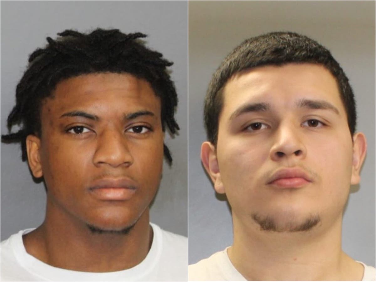 Kervin Maitre, left, of Salem, MA, and Jose Perlera of Lunenburg, MA, were arrested on April 1 in Nashua.