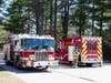 Concord fire and rescue teams were kept busy on April 9 at a kitchen fire and a brush fire.