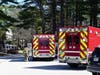 Concord fire and rescue teams were kept busy on April 9 at a kitchen fire and a brush fire.