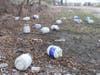 A hazmat team, possibly hired by the state of New Hampshire, has been cleaning up a massive homeless camp off Sexton Avenue for days.