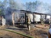 Firefighters from 2 counties extinguished a fire on South Barnstead Road in Barnstead on April 23.