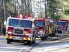 Firefighters from 2 counties extinguished a fire on South Barnstead Road in Barnstead on April 23.