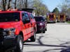Concord fire and rescue teams extinguished a manufactured home fire on Lantern Lane on April 25.