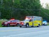 A crash near the intersection of Route 106 and Staniels Road in Loudon on July 12 sent multiple people to Concord Hospital. 