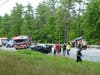 A crash near the intersection of Route 106 and Staniels Road in Loudon on July 12 sent multiple people to Concord Hospital. 