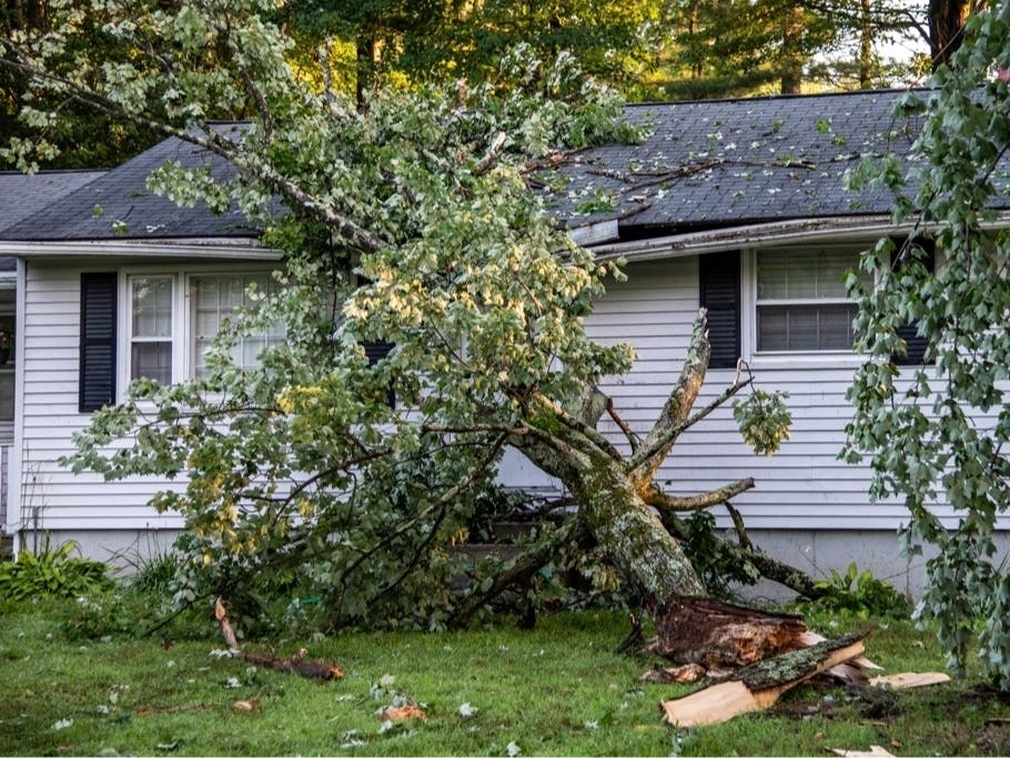 Severe Thunderstorms Damage Homes In Milford | Milford, NH Patch