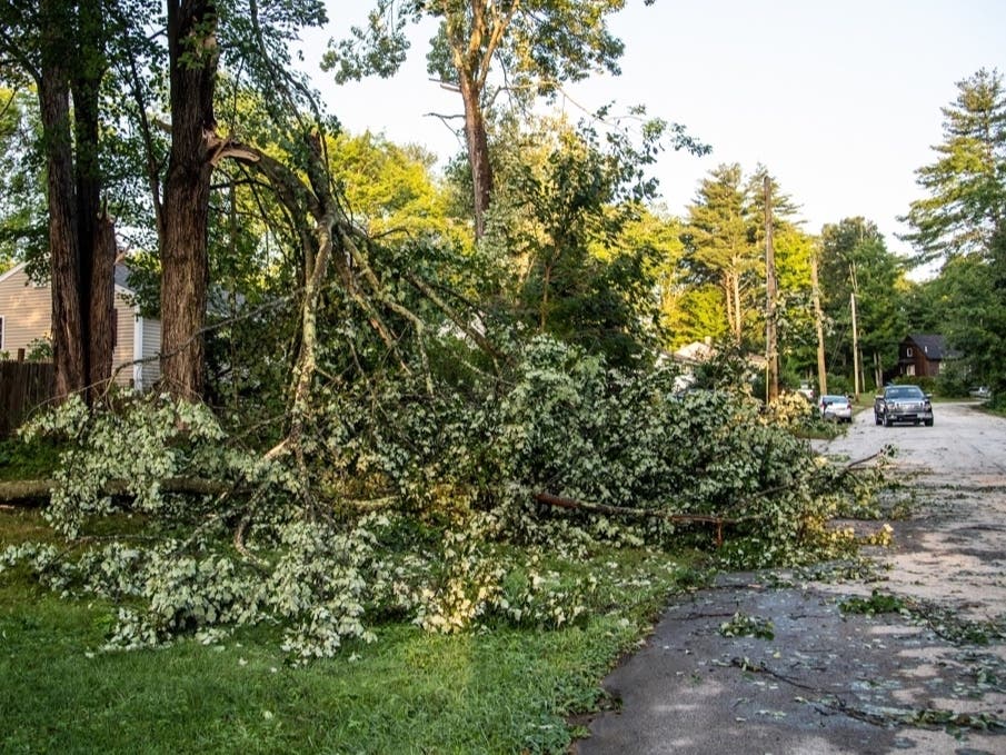 Severe Thunderstorms Damage Homes In Milford | Milford, NH Patch