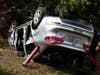 Loudon, Belmont, and Concord fire and rescue teams were sent to a rollover crash on Route 106 on Sept. 18.