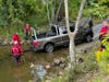 A pickup truck was pulled out of the Merrimack River on Sept. 20. 