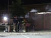 A dumpster fire was reported at The Friendly Kitchen on South Commercial Street on Oct. 6.