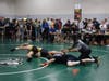 Wrestlers competing at the 2024 Castleton University Fall Classic Wrestling Tournament​ in Castleton, Vermont, Oct. 13.