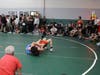 Wrestlers competing at the 2024 Castleton University Fall Classic Wrestling Tournament​ in Castleton, Vermont, Oct. 13.