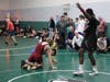 Wrestlers competing at the 2024 Castleton University Fall Classic Wrestling Tournament​ in Castleton, Vermont, Oct. 13.