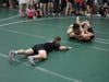 Wrestlers competing at the 2024 Castleton University Fall Classic Wrestling Tournament​ in Castleton, Vermont, Oct. 13.