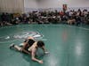 Wrestlers competing at the 2024 Castleton University Fall Classic Wrestling Tournament​ in Castleton, Vermont, Oct. 13.
