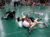 Wrestlers competing at the 2024 Castleton University Fall Classic Wrestling Tournament​ in Castleton, Vermont, Oct. 13.