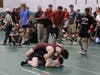 Wrestlers competing at the 2024 Castleton University Fall Classic Wrestling Tournament​ in Castleton, Vermont, Oct. 13.