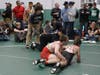 Wrestlers competing at the 2024 Castleton University Fall Classic Wrestling Tournament​ in Castleton, Vermont, Oct. 13.