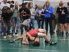 Wrestlers competing at the 2024 Castleton University Fall Classic Wrestling Tournament​ in Castleton, Vermont, Oct. 13.