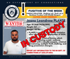 Jeano Leandrew Plante, a fugitive of the week in 2024, is in custody.