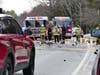 Loudon police, firefighters, and EMTs, as well as Belmont firefighters, Chichester EMTs, and the New Hampshire State Police’s CAR Unit, were sent to a crash in Loudon on Feb. 20.