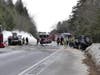 Loudon police, firefighters, and EMTs, as well as Belmont firefighters, Chichester EMTs, and the New Hampshire State Police’s CAR Unit, were sent to a crash in Loudon on Feb. 20.
