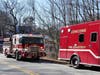 A two-alarm fire was reported on Webster Mills Road in Pittsfield on April 17.