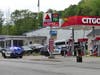 A man was stabbed outside the Citgo gas station on North Main Street in Franklin on May 30. A woman who formerly lived in Concord is a suspect in the case.