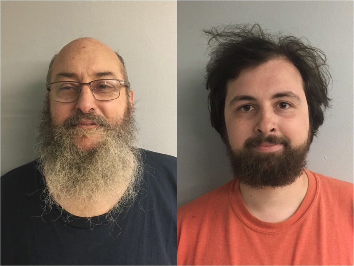 Scott Spern, left, and Eli Spern, both of Concord, were arrested on May 17 on various assault charges.