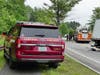 Concord police are investigating a June 10 crash between a box truck from Massachusetts and two SUVs on Langley Parkway.