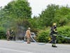 Pembroke fire and rescue teams extinguished a pickup truck fire on Sheep Davis Road on June 13.