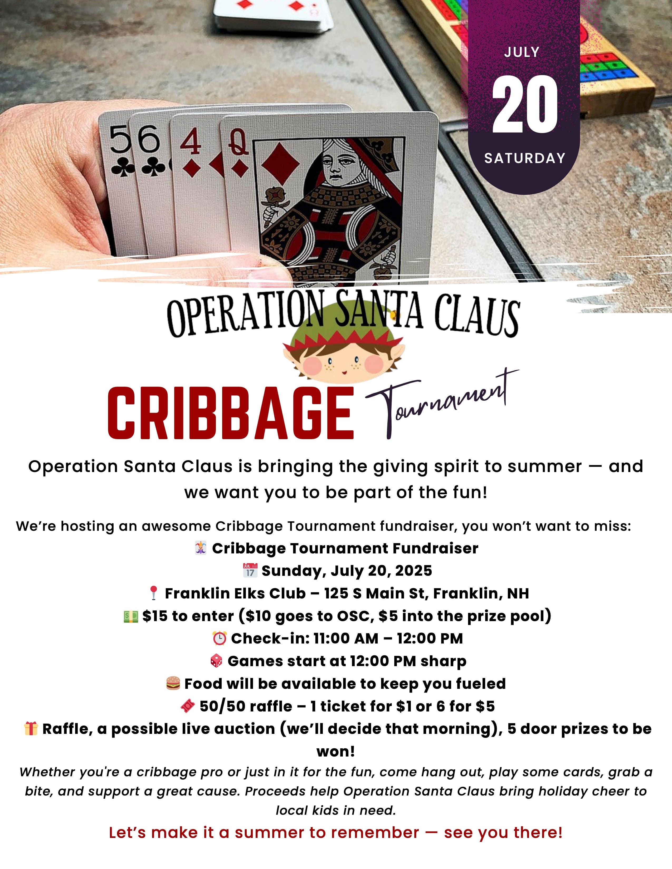 Operation Santa Claus Cribbage Tournament