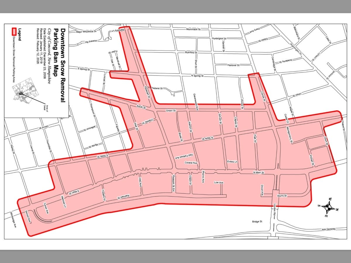 Downtown Snow Parking Ban Issued For Thursday Night To Friday Morning ...