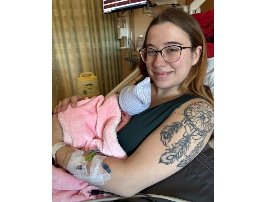 Welcome Into The World, Gwenivere Dawn, Exeter Hospital's First Baby ...