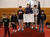Winners in the 113-pound bracket, including Concord’s Carter Buxton, who placed sixth, at the 35th annual Capital City Classic Wrestling Tournament on Jan. 31.