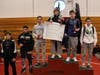 Winners in the 120-pound bracket at the 35th annual Capital City Classic Wrestling Tournament on Jan. 31.