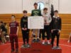 Winners in the 144-pound bracket at the 35th annual Capital City Classic Wrestling Tournament on Jan. 31.
