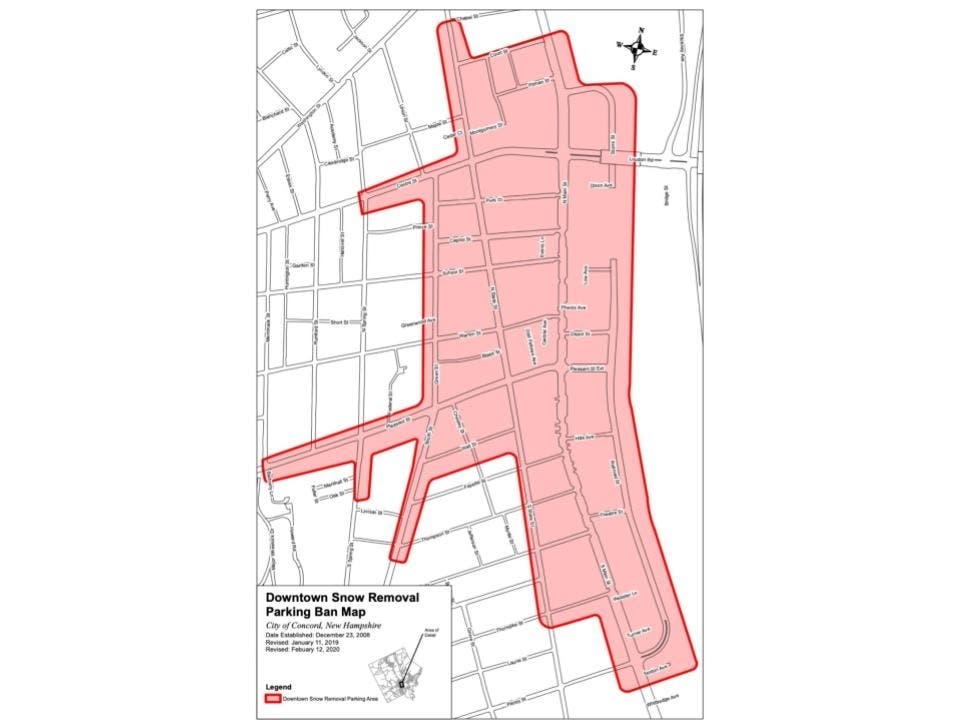 Concord Issues Overnight Downtown Parking Ban For Snow Removal ...