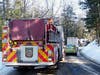 Concord police and fire and rescue teams assisted a driver involved in a rollover crash on Feb. 12.