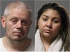 Chad Silver and Esther Ortiz were indicted on knife assault charges.