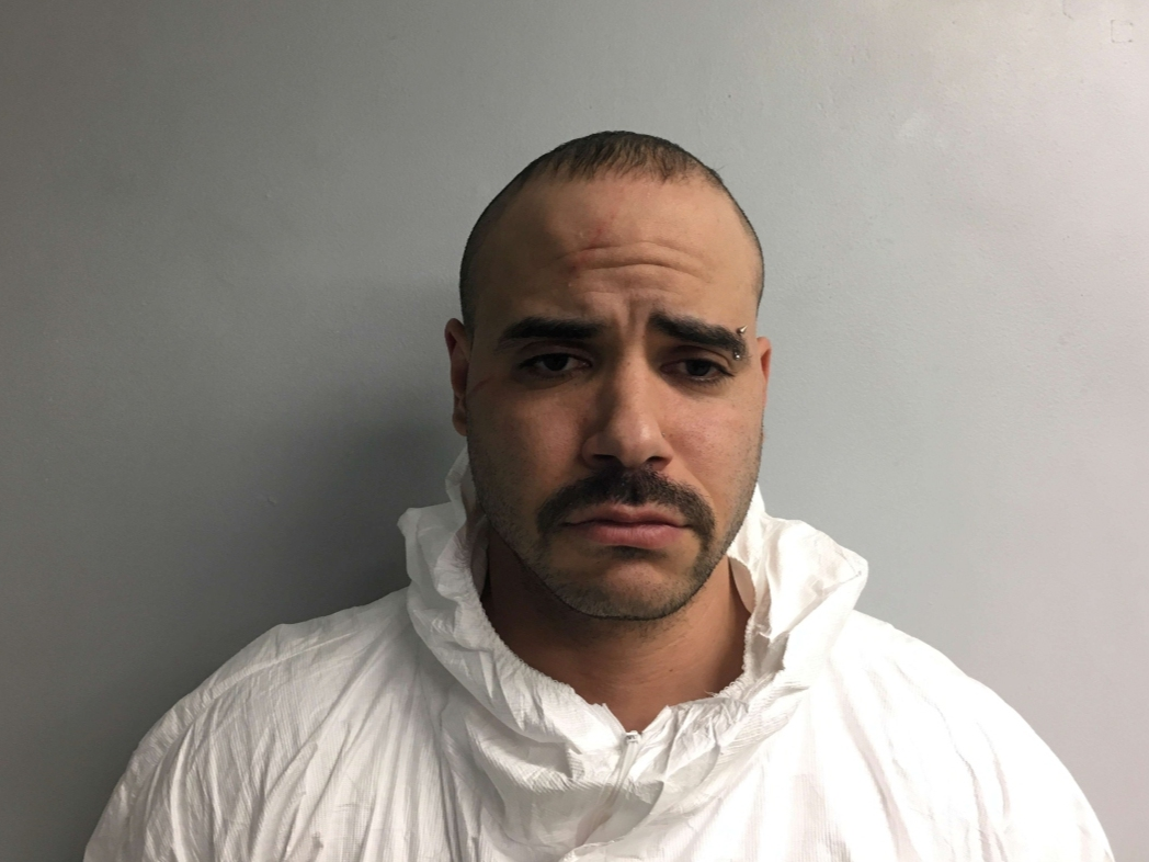 David Anziani was arrested on four felony charges after a shooting investigation by police in Concord on Feb. 21.