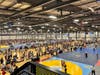Sixty-nine mats were arranged for wrestlers at the 2026 NHSCA High School Nationals at the Virginia Beach Sports Center in Virginia Beach, VA.
