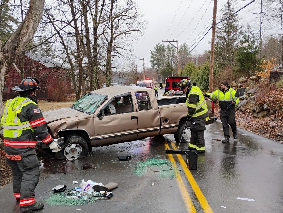 Pickup Truck Rollover Reported On River Road In Penacook | Concord, NH ...