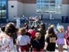 SAU 90 students learn about the process of turning sap into syrup. 