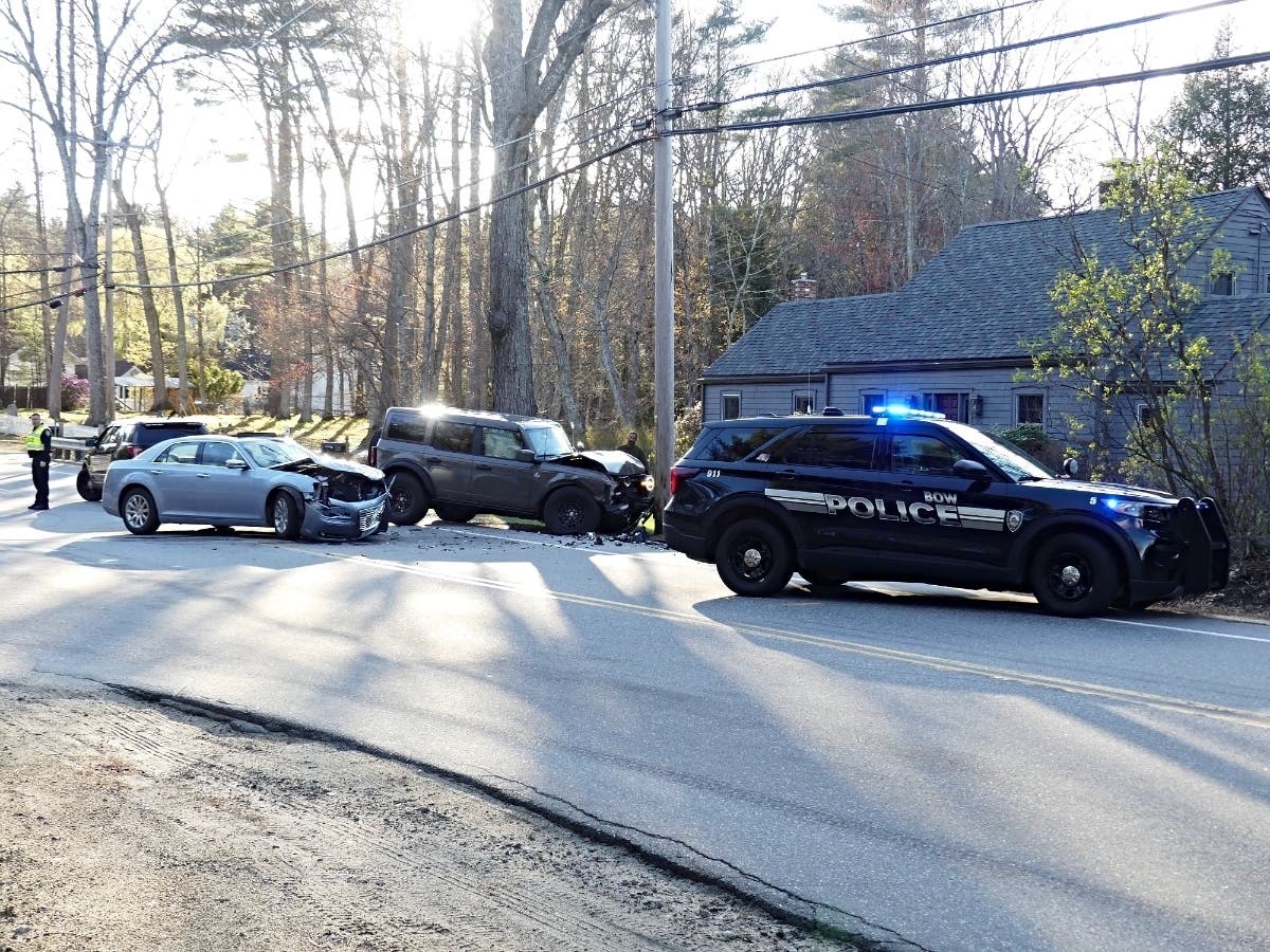 One Driver Injured After Head-On Crash On Clinton Street Near Page Road In Bow: Video