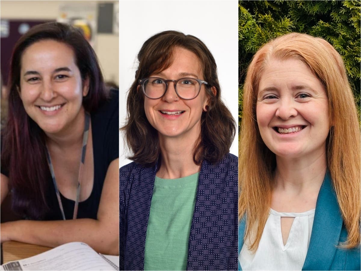 Rebecca Fortang of Pembroke Academy, Katherine McDonough of Rundlett Middle School in Concord, and Christa Powers of Pinkerton Academy in Derry are finalists for 2027.