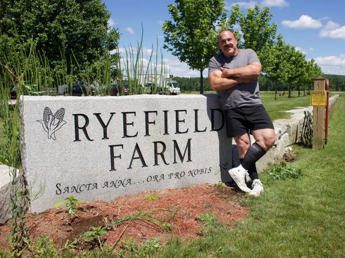 File photo from 2022: Ted Arcidi has spent millions of dollars to save and preserve Ryefield Farm, a 125-acre corn and hay farm in Milford.