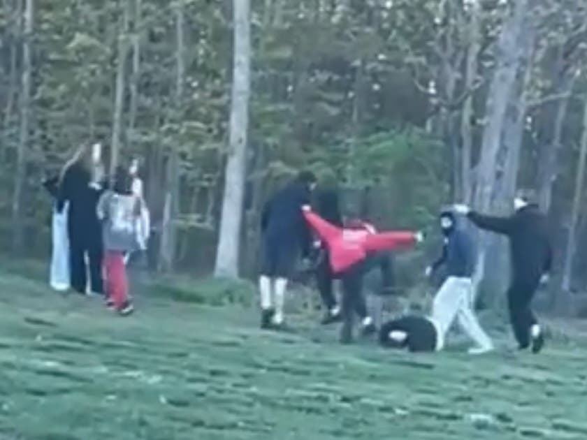 Between eight and 10 students from Concord and Merrimack Valley high schools were involved in a riot at Rolfe Park in Penacook on May 12 that resulted in serious injuries for the victim, a boy from Epsom.